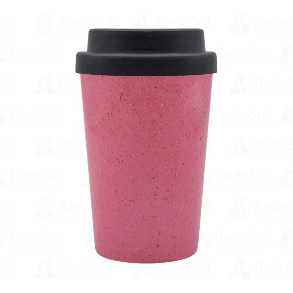 Copo de Café Personalizado ecológico com fibra de bambu Copo de Café Personalizado ecológico com fibra de bambu