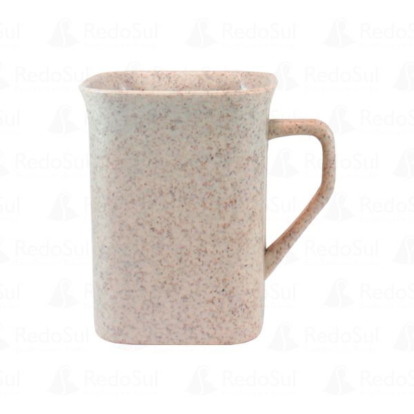 Caneca Quadrada Personalizada Green Colors 250 ml fibra Caneca Quadrada Personalizada Green Colors 250 ml fibra