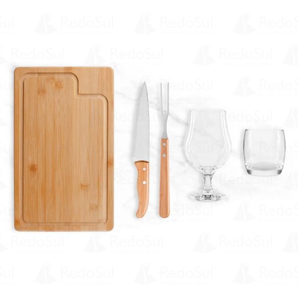 Kit Churrasco Personalizado e copos Kit Churrasco Personalizado e copos