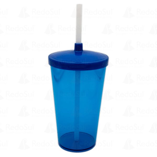 Copo com Canudo Personalizado