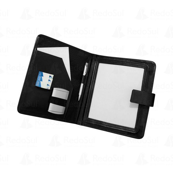 Pasta Personalizada em Couro Sintético Pasta Personalizada em Couro Sintético