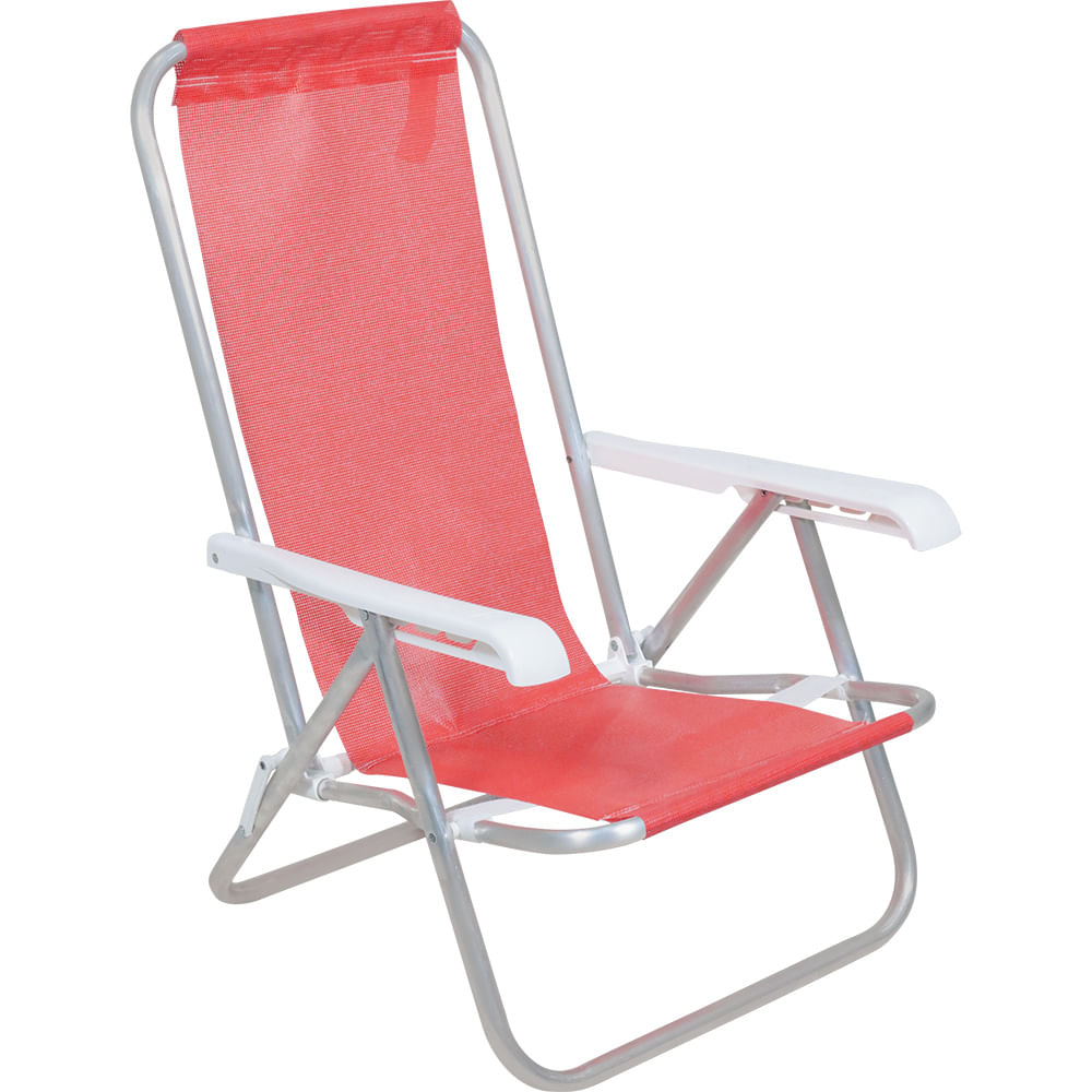 Cadeira de Praia Personalizada reclinada com 4 posições Cadeira de Praia Personalizada reclinada com 4 posições