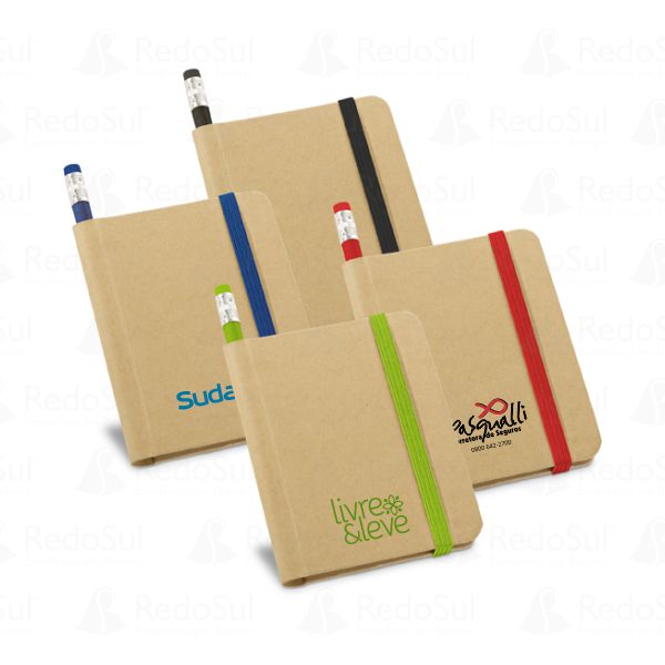 Bloco Personalizado tipo Moleskine 8,2 x 10,5 cm Bloco Personalizado tipo Moleskine 8,2 x 10,5 cm