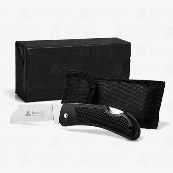 Canivete personalizado com cabo emborrachado Canivete personalizado com cabo emborrachado