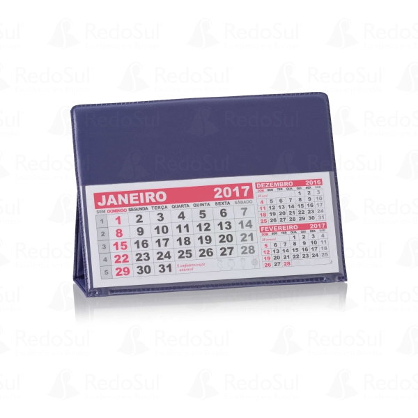 Calendário em PVC Grande Personalizado