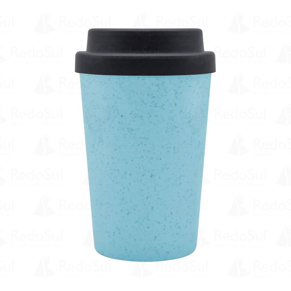 Copo de Café Personalizado ecológico com fibra de bambu Copo de Café Personalizado ecológico com fibra de bambu