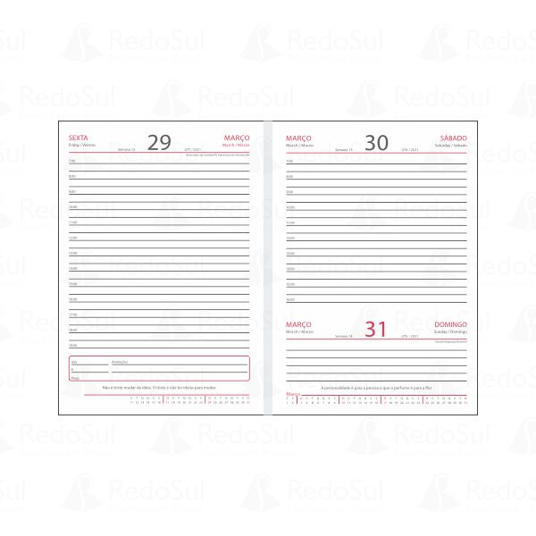 Agenda personalizada Modelo 14
