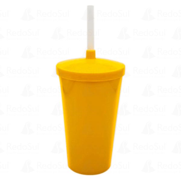 Copo com Canudo Personalizado