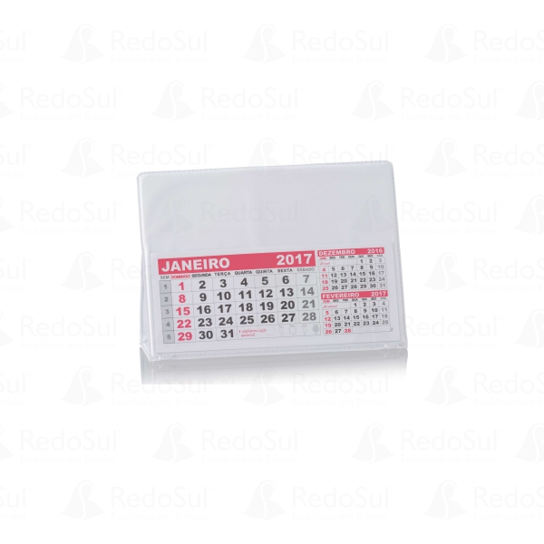 Calendário personalizado em PVC Pequeno Calendário personalizado em PVC Pequeno