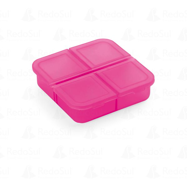 Porta Comprimidos Personalizado de 4 divisórias Porta Comprimidos Personalizado de 4 divisórias