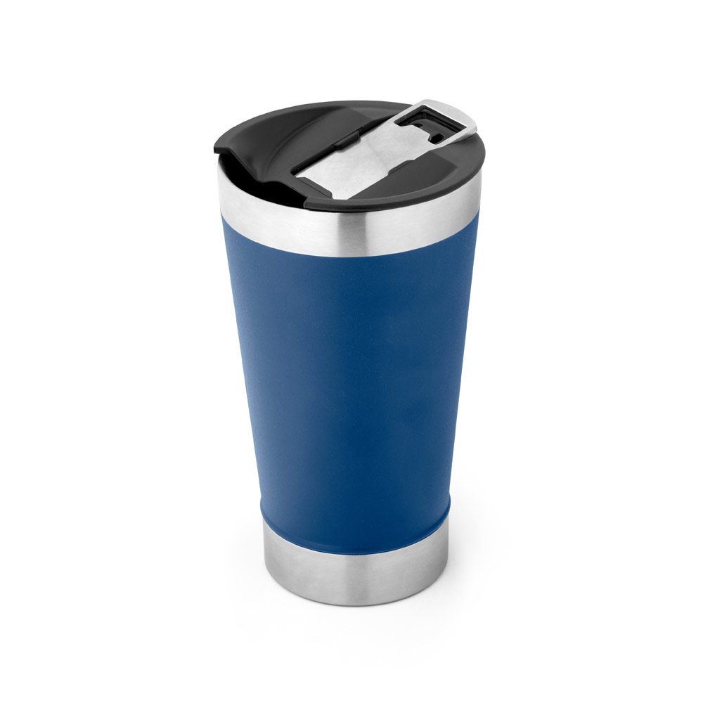 Copo térmico de viagem em inox com tampa Copo térmico de viagem em inox com tampa