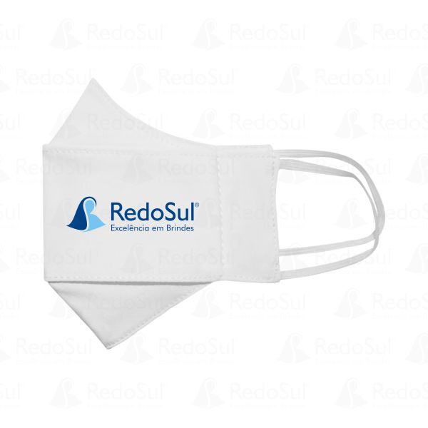 Mascara em Poliester Personalizada 3D Mascara em Poliester Personalizada 3D