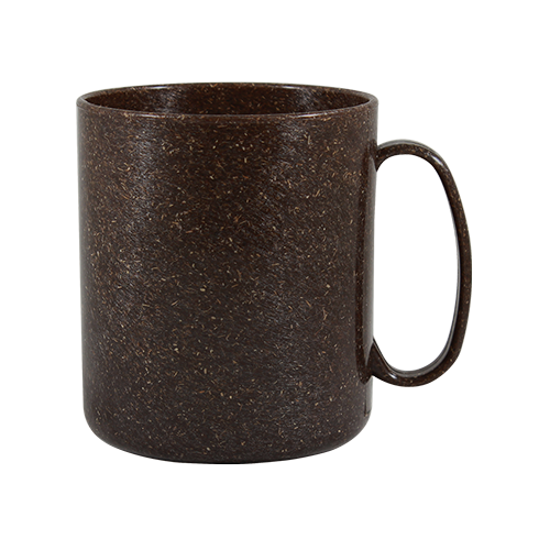 Caneca Ecológica em Fibra de Coco redonda Personalizada 400 ml