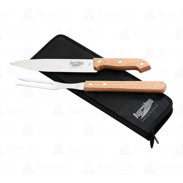 Kit Churrasco Personalizado com 3 Peças Kit Churrasco Personalizado com 3 Peças