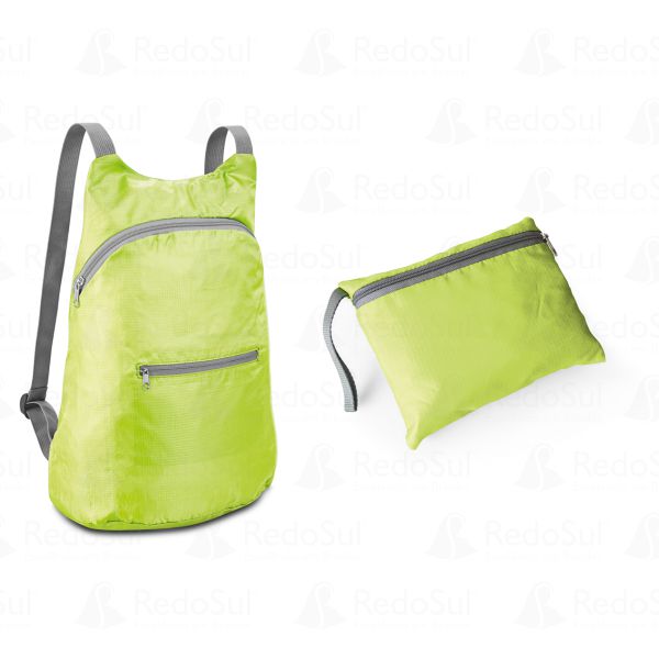 Mochila saco dobrável personalizada