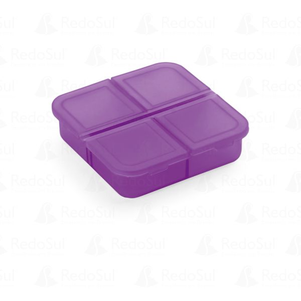 Porta Comprimidos Personalizado de 4 divisórias Porta Comprimidos Personalizado de 4 divisórias