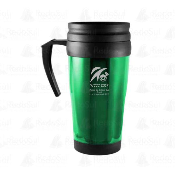 Caneca Plástica Personalizada em Acrílico 400 ml