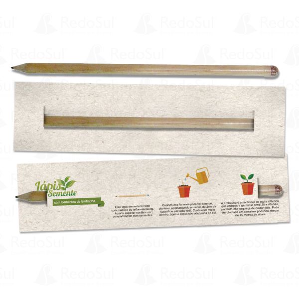Lápis semente personalizado Lápis semente personalizado