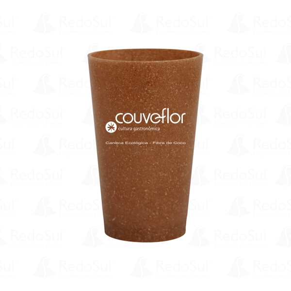Copo Personalizado Ecológico em Fibra de Madeira 320 ml Copo Personalizado Ecológico em Fibra de Madeira 320 ml