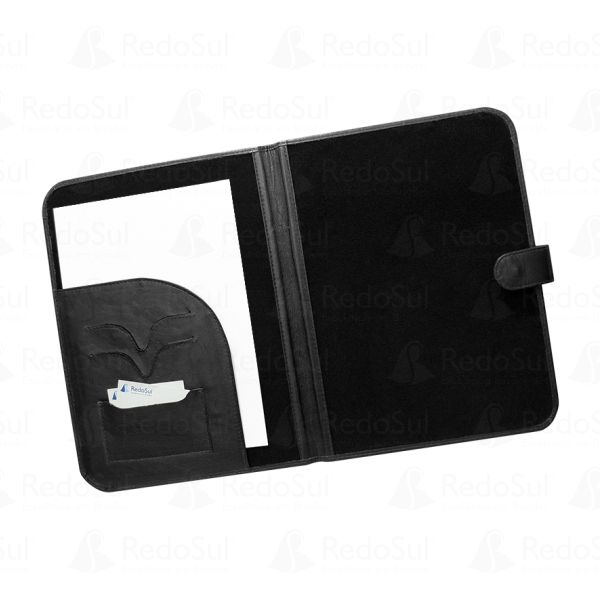 Pasta Personalizada em Couro Sintético Pasta Personalizada em Couro Sintético