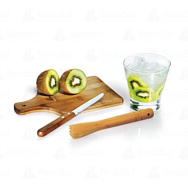 Kit Para Caipirinha Personalizado Em Bambu Kit Para Caipirinha Personalizado Em Bambu
