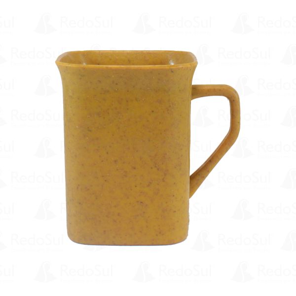 Caneca Quadrada Personalizada Green Colors 250 ml fibra Caneca Quadrada Personalizada Green Colors 250 ml fibra