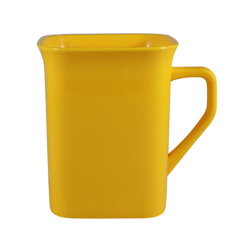 Caneca quadrada personalizada de 250 ml Plástica