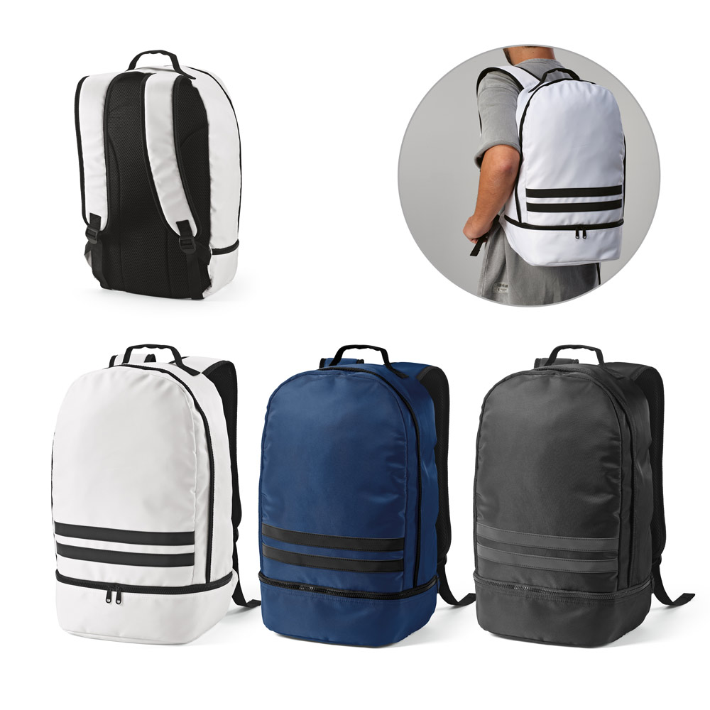 Mochila personalizada personalizada em poliéster reciclado Mochila personalizada personalizada em poliéster reciclado