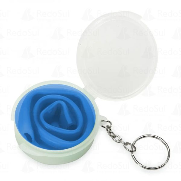 Canudo silicone personalizado
