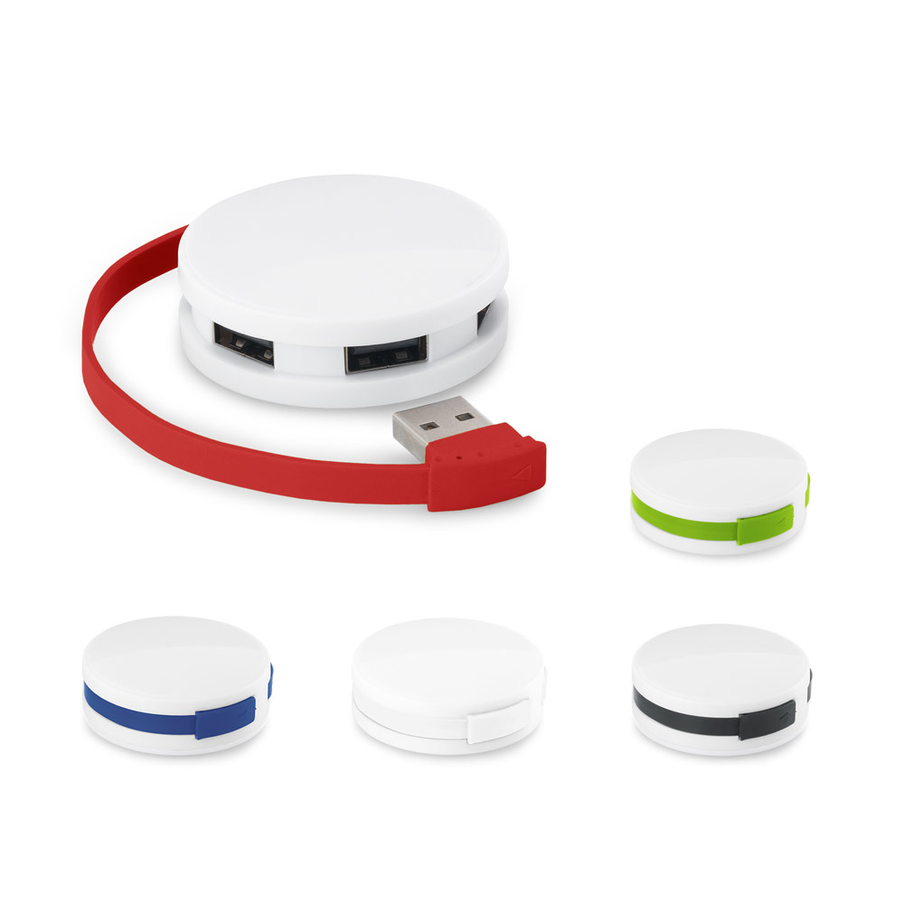 Hub USB 2.0 Personalizado Hub USB 2.0 Personalizado