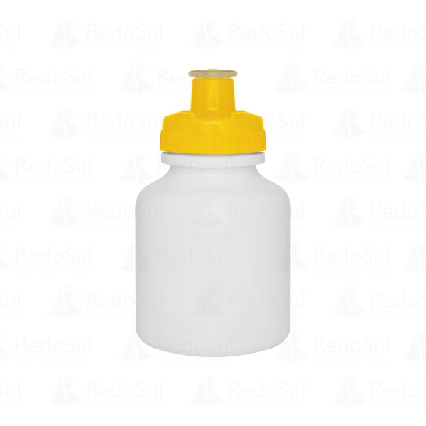 Squeeze personalizado Corpo Branco 300ml Squeeze personalizado Corpo Branco 300ml