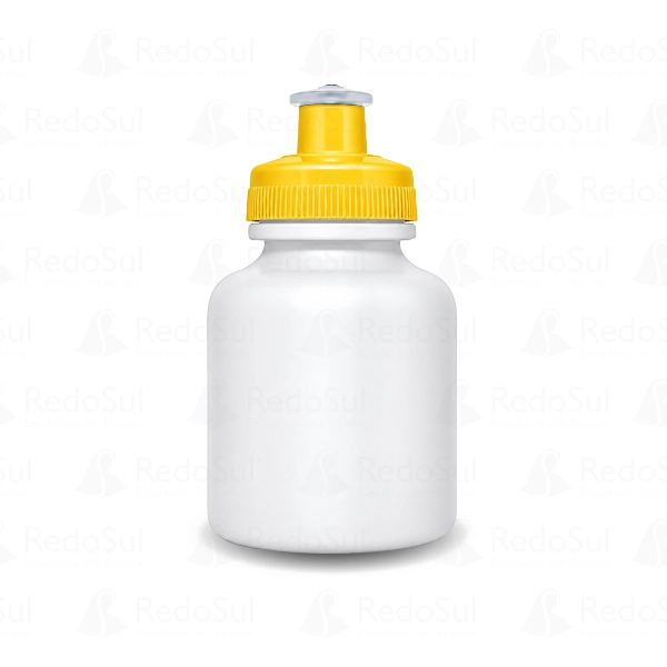 Squeeze personalizado Corpo Branco 300ml Squeeze personalizado Corpo Branco 300ml