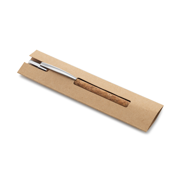 Caneta Esferográfica Personalizada com Cortiça