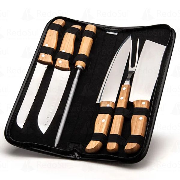 Kit churrasco personalizado 6 peças Kit churrasco personalizado 6 peças