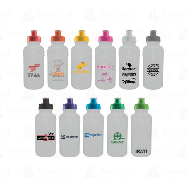 Squeeze personalizado Corpo Translúcido 500 ml