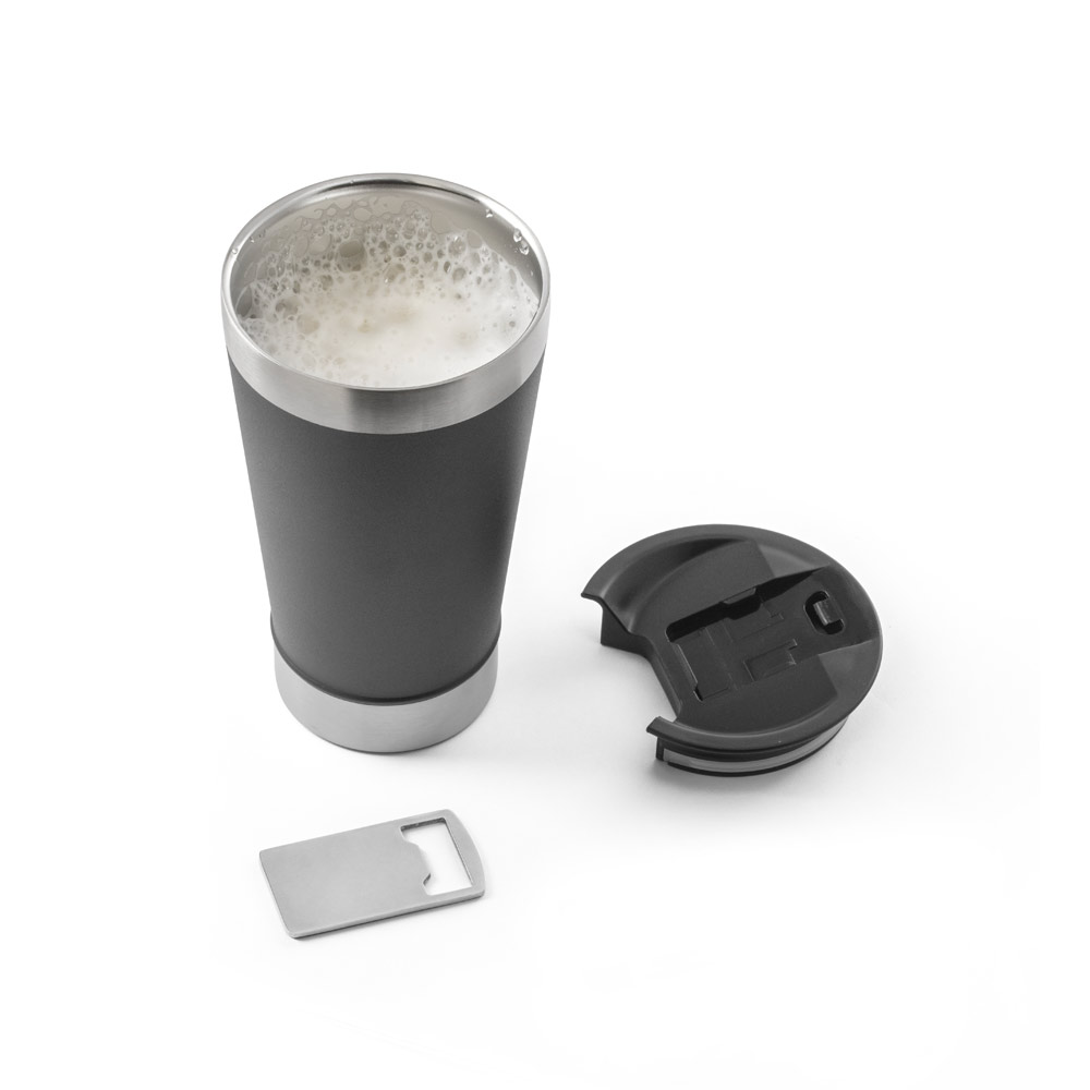 Copo térmico de viagem em inox com tampa Copo térmico de viagem em inox com tampa