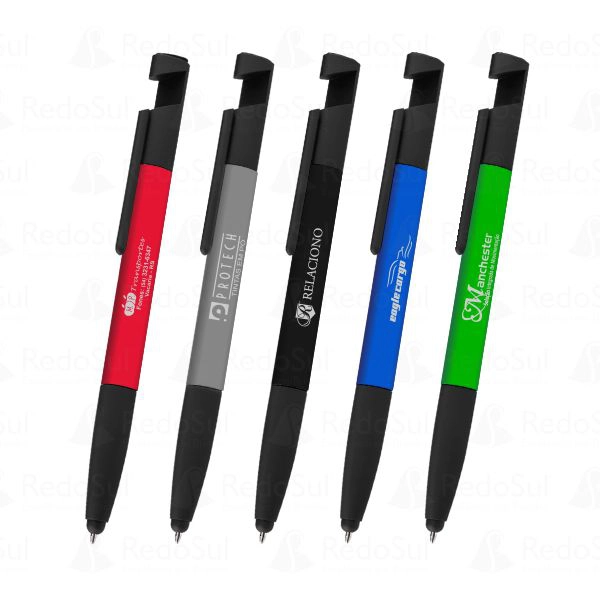 RD 264 -Caneta Personalizada com Ponteira Touch Screen 