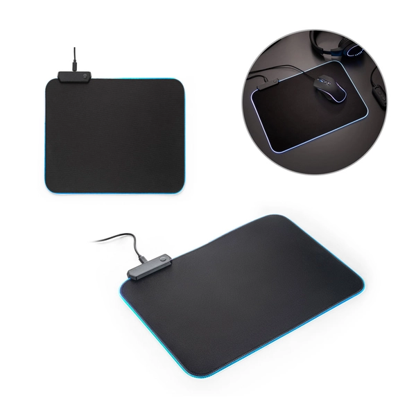RD 97134-Mouse pad Gamer personalizado em poliéster com base