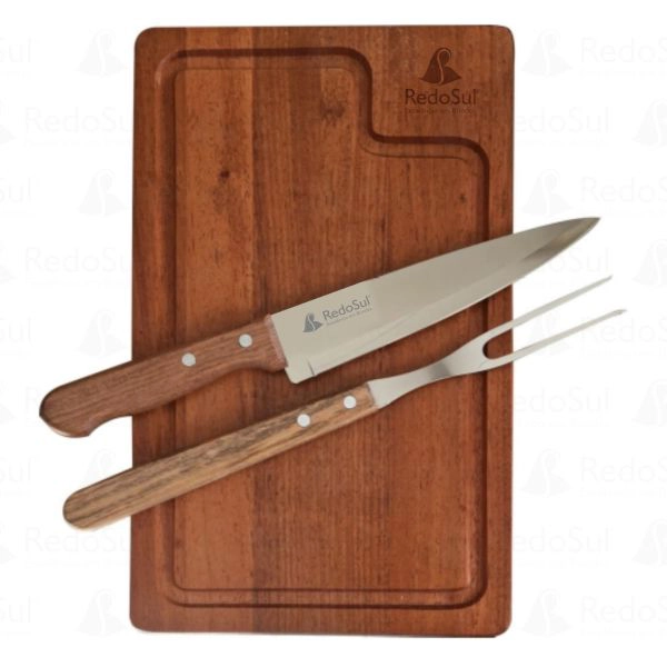 RD KE087-Kit Churrasco Personalizado com 3 Peças RD KE087-Kit Churrasco Personalizado com 3 Peças