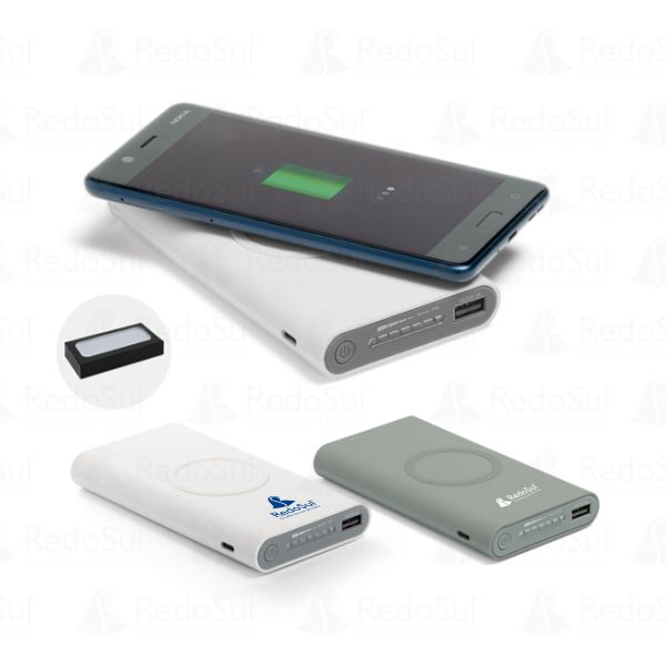 Bateria portátil wireless personalizada Bateria portátil wireless personalizada