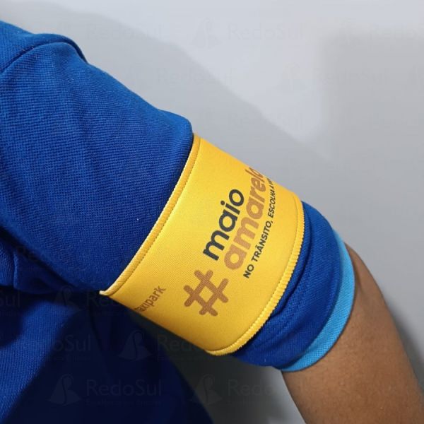 Braçadeira para Identificação Personalizada