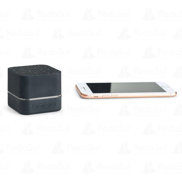 Caixa de Som Personalizada com Logo Iluminada