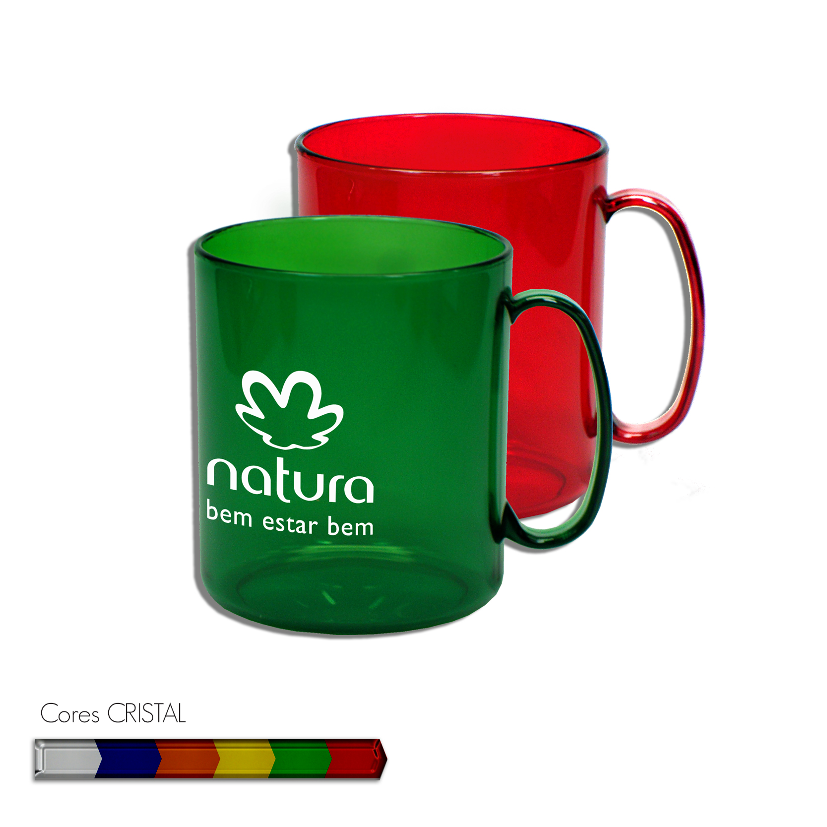 Caneca personalizada Redonda Translúcida 400 ml Caneca personalizada Redonda Translúcida 400 ml