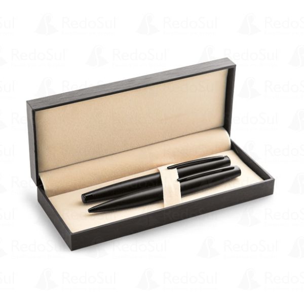 Conjunto de Canetas Personalizadas