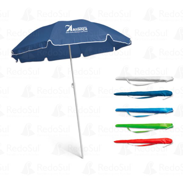 Guarda-Sol Personalizado 1,60 metros 170 T Guarda-Sol Personalizado 1,60 metros 170 T