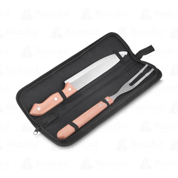 Kit Churrasco Personalizado com 3 Peças Kit Churrasco Personalizado com 3 Peças