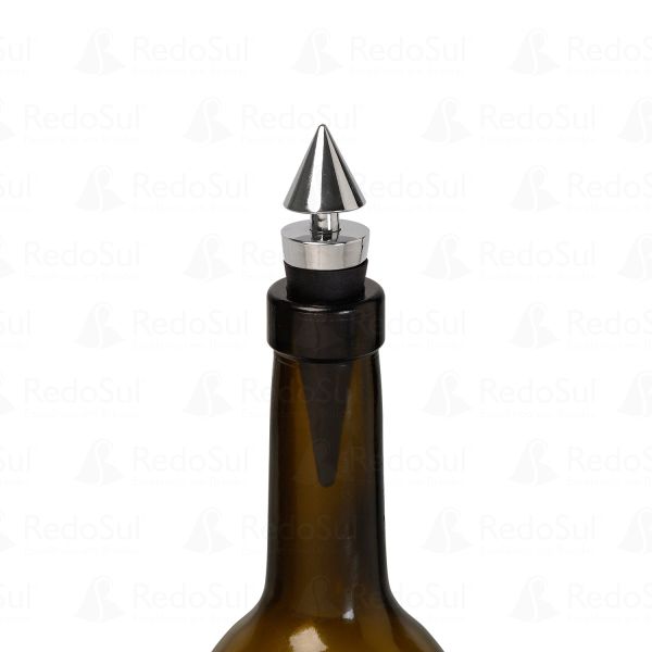 Kit para vinho personalizado em bambu