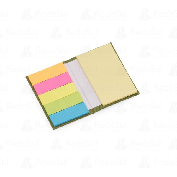Mini Bloco de Anotações Personalizado 8 x 5,3 cm