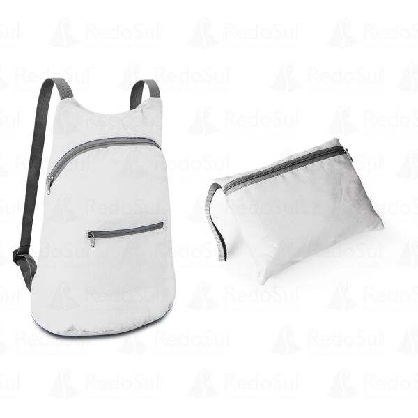 Mochila saco dobrável personalizada