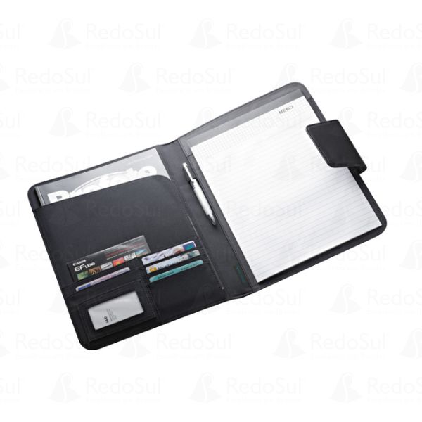 Pasta Personalizada em Couro Sintético Pasta Personalizada em Couro Sintético